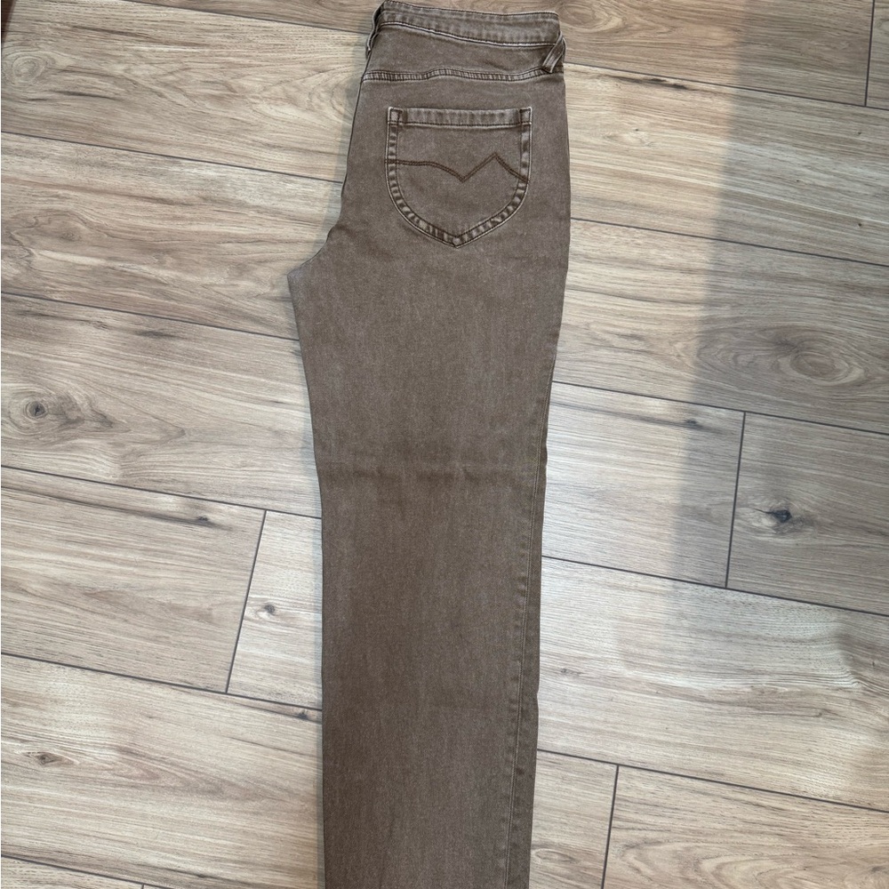Brown Ankle & Cropped Jeans
